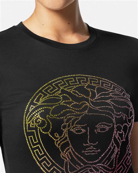 versace collection medusa t shirt|versace logo meaning.